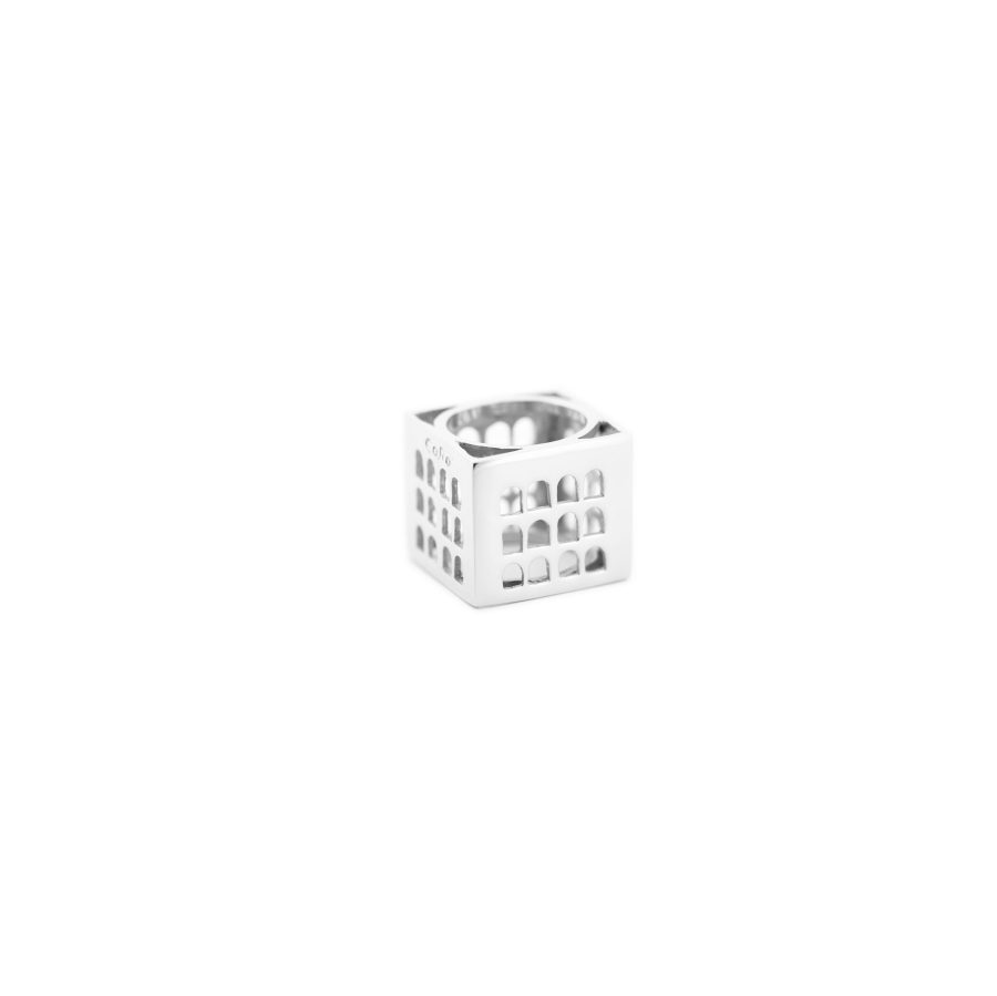 Anello colosseo argento 2