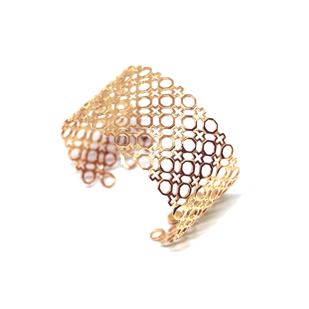 gold plated cuff