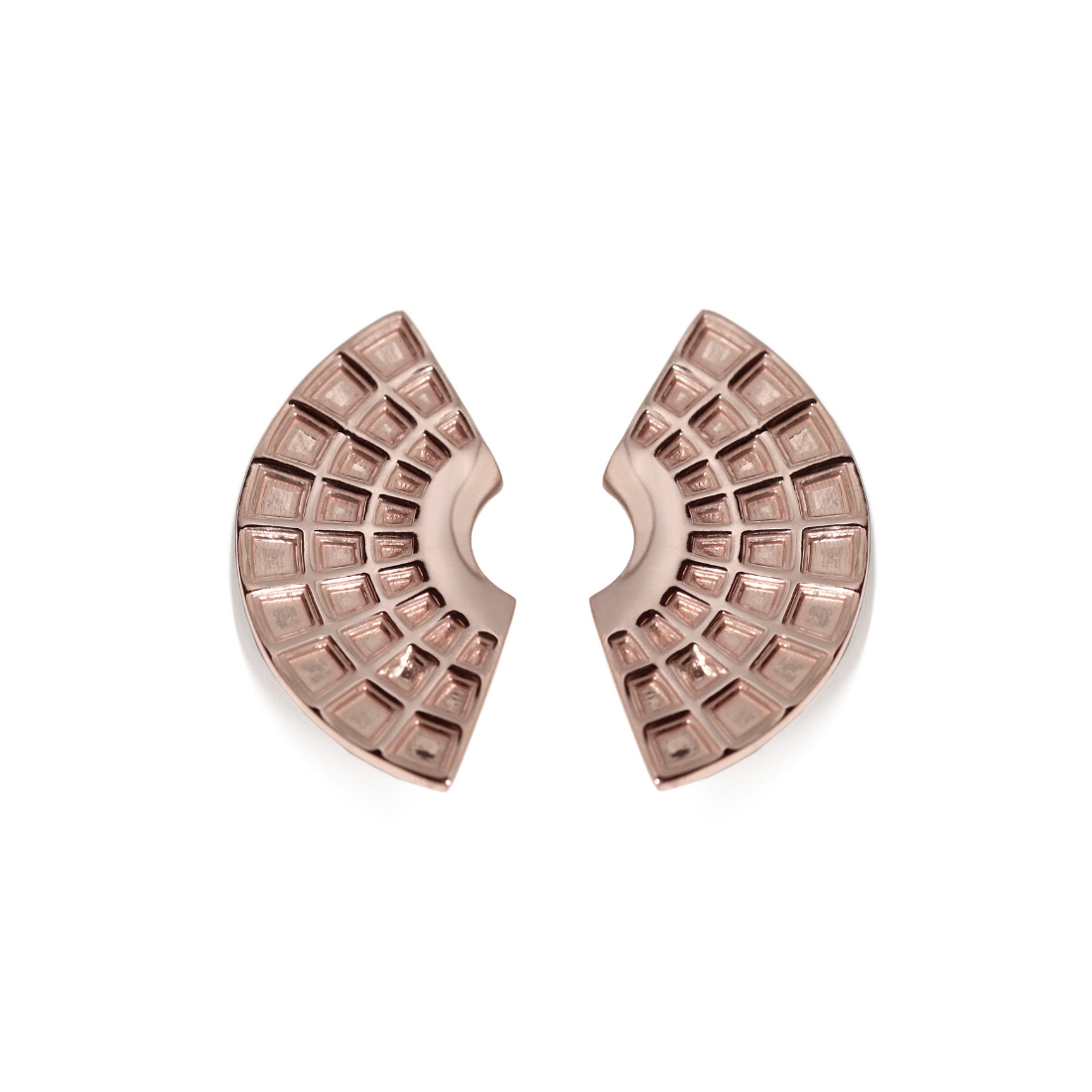 Pantheon Earrings Rose Gold Plated - Jewelry In Rome Pantheon Earrings Rose Gold Plated - Jewelry In Rome