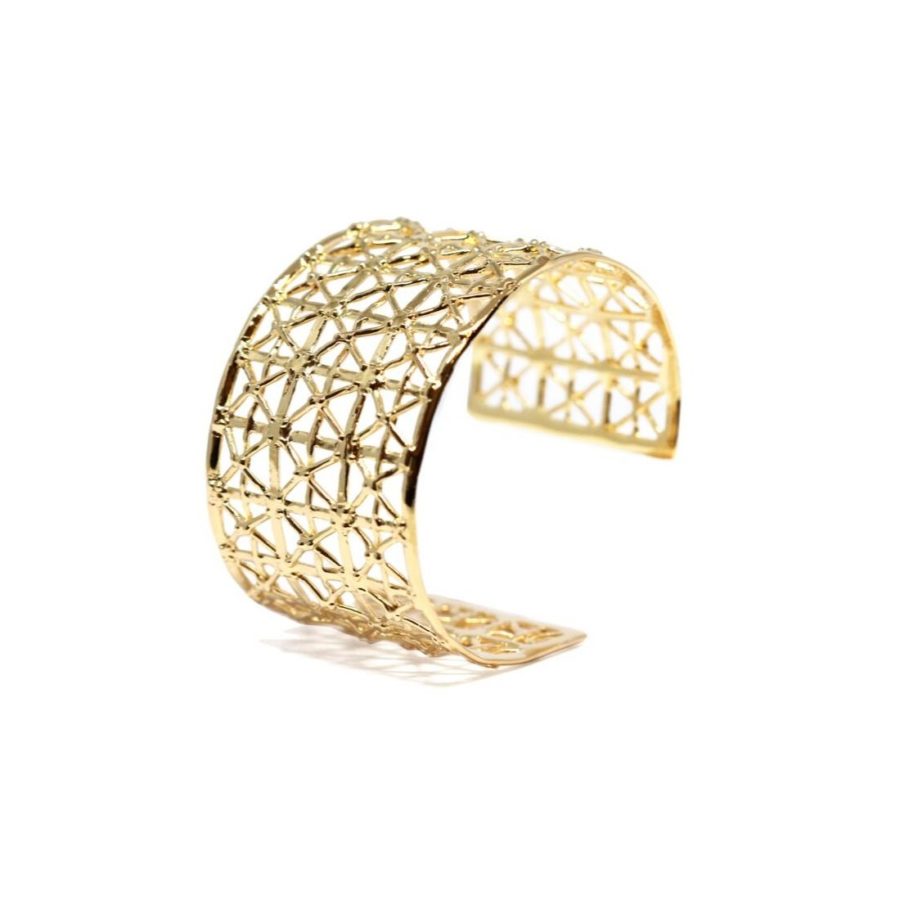 Gasometro Ostiense Roma Bracciale Oro Placcato