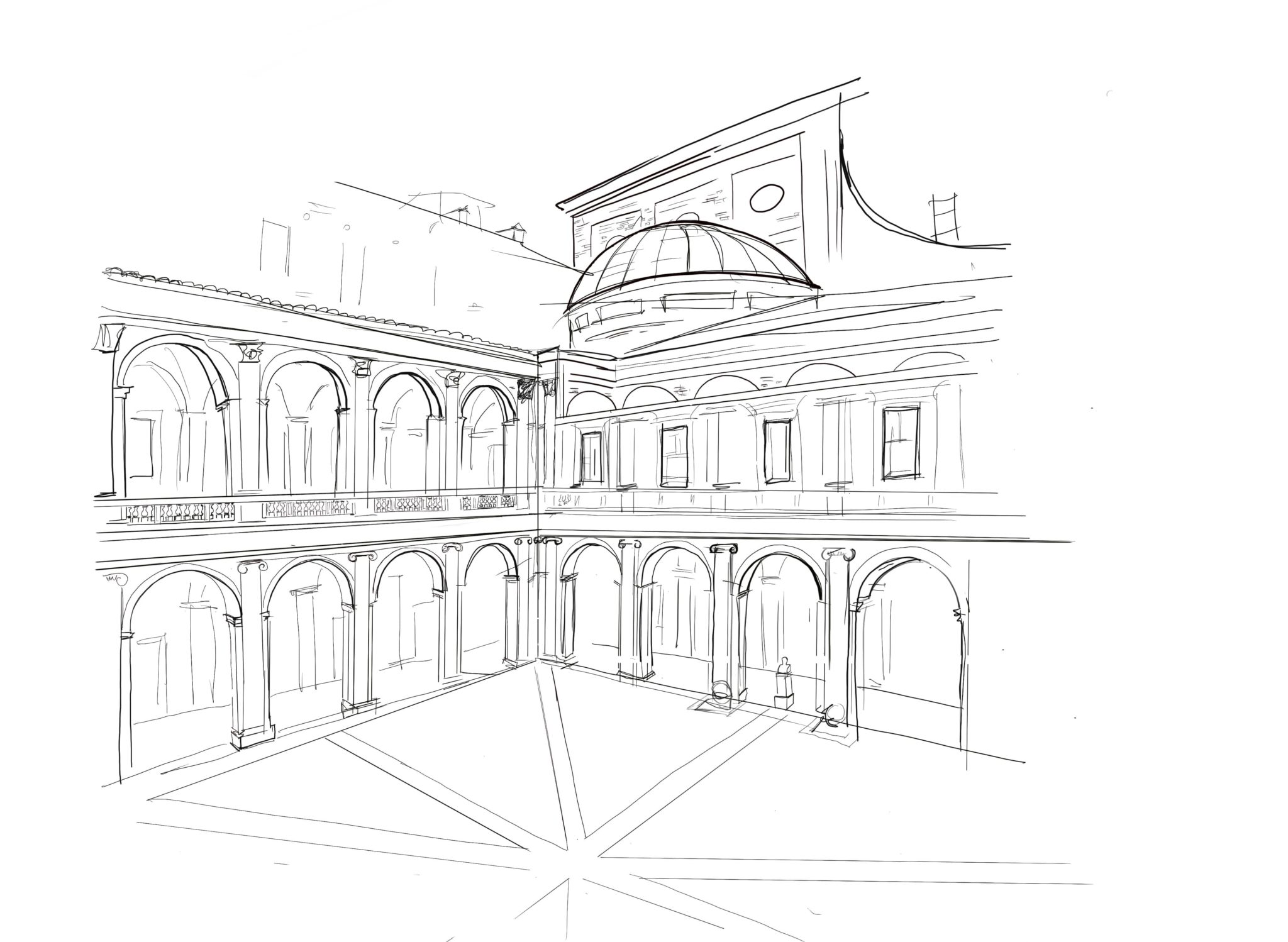 An Architectural Gem Behind the Campo Marzio: The Collegio Romano