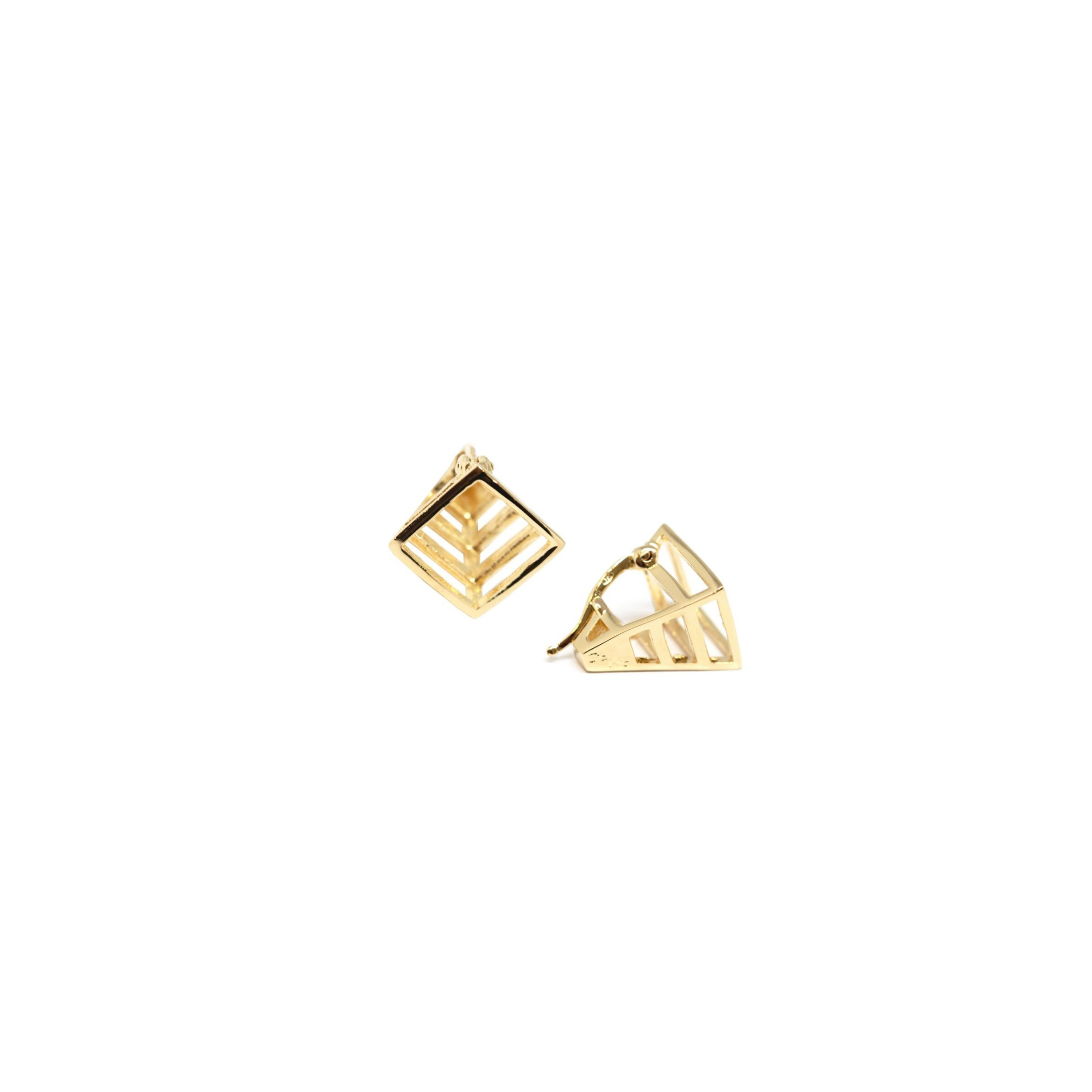 Prospettiva Borromini Palazzo Spada Roma Co.Ro. Jewels orecchini oro 3