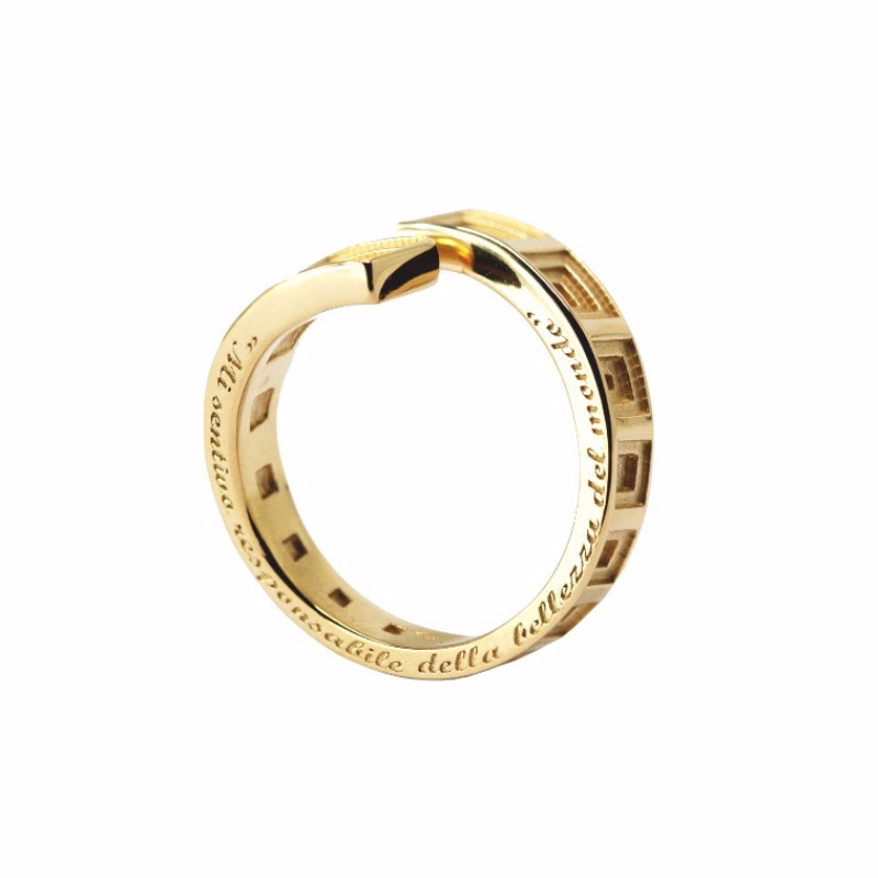 Pantheon Rome Inspired ring