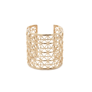 Gasometro Cuff Gold Plated Bronze
