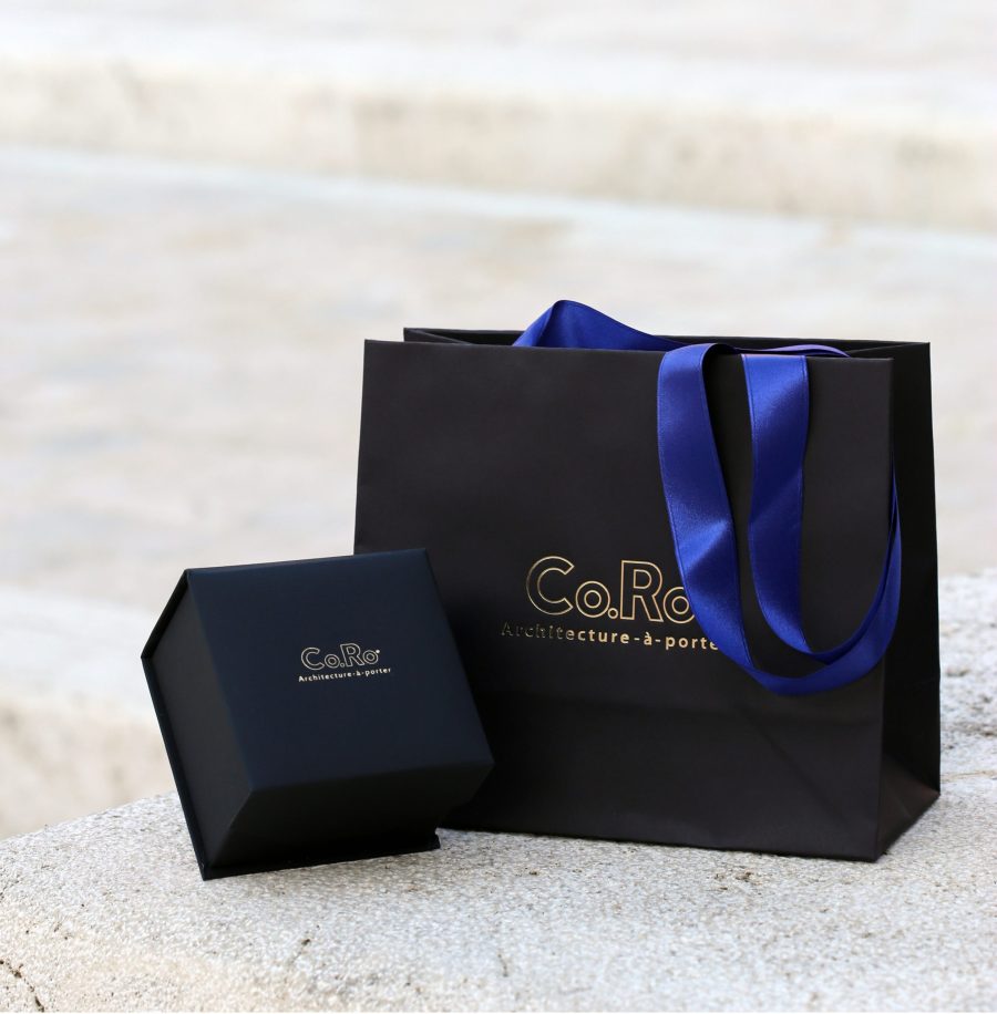 packaging scatola e busta quadrata