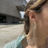 Orecchini Maxxi silver indossati 2