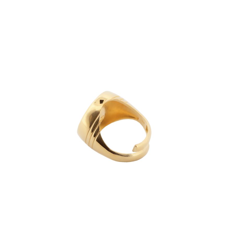 – Her Anello sigillo Pantheon oro 3