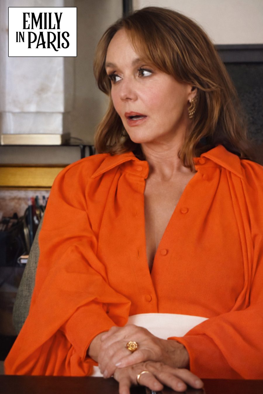 orecchini e anello Pantheon Sylvie cn logo