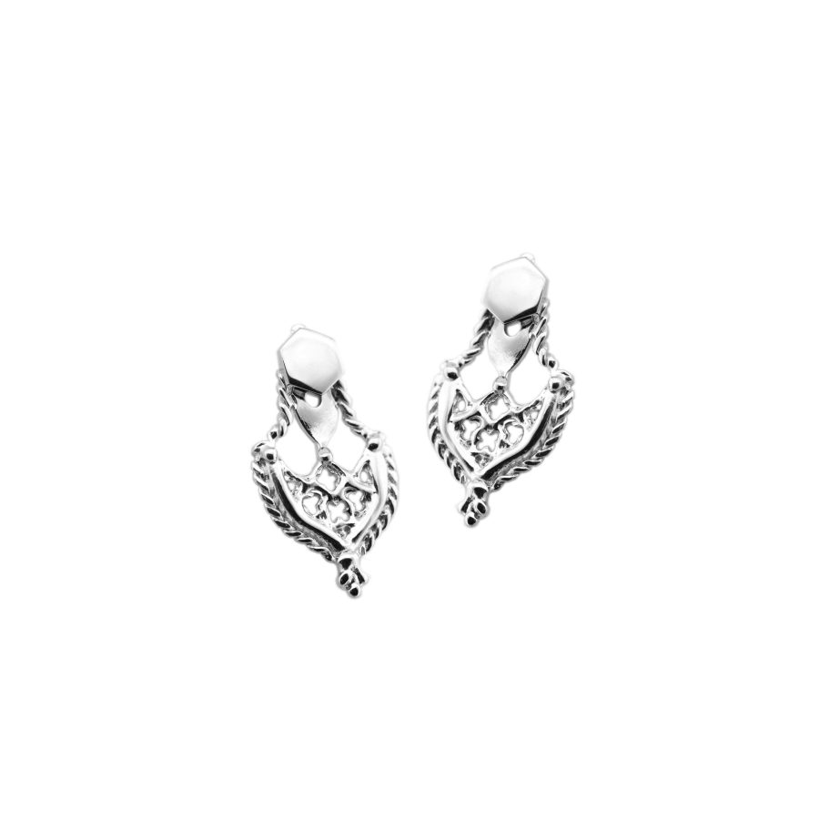 Earjackets Venezia silver 1