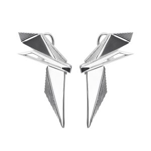Orecchini Shard argento 1